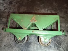 Train échelle 0 HORNBY France wagon trémie HORS SERVICE - attelages à crochet