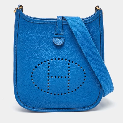 Sac hermes bleu - sac,