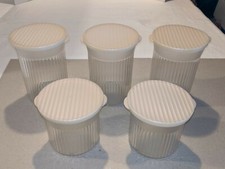 Tupperware Elegant Round clear