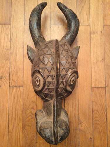 Masque bamileke bufle - bufle,