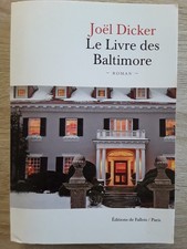 LIVRE-DICKER Joël- Le livre des Baltimore- De Fallois- EO 2015