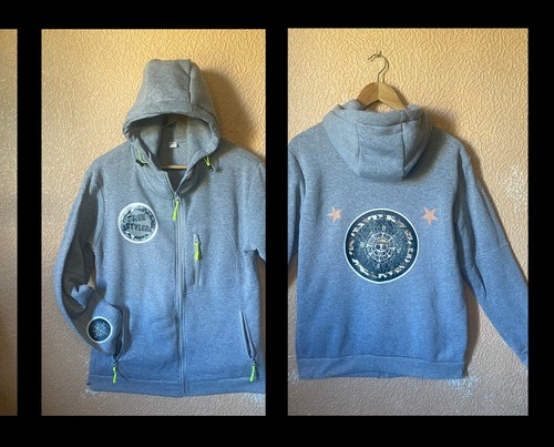 Veste capuche grise - grise, one