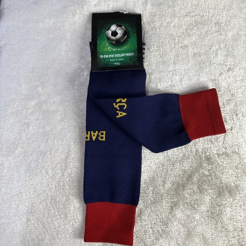 Barcelona soccer socks - barcelona, nwt