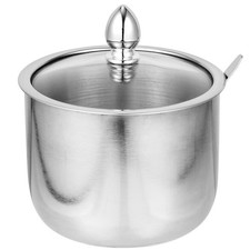  Bocal Rangement Cuisine Pot De Pots Stockage D'assaisonnement Acier Inoxydable