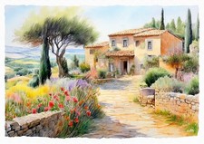Tableau - Paysage de Provence