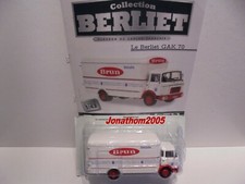 COLLECTION BERLIET N° 68 GAK 70 FOURGON BISCUITS BRUN J.O. GRENOBLE 1968 au 1/43