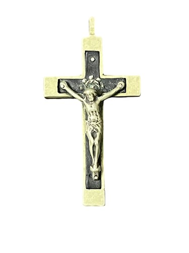 Ancien pendentif crucifix - ancien,