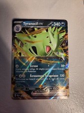 Carte Pokemon Française Neuve, Tyranocif Ex 340 PV , 064/131
