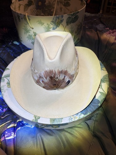 Resistol cowboy hat - hat, l