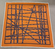 Foulard Hermès Bolduc ruban