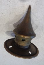 Casque à pointe, spilkelmet: Belle pointe modèle 95 en laiton.  Allemagne. Lot 2