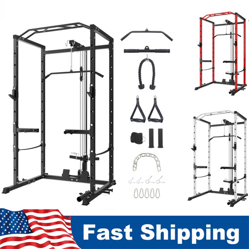 1600lb power cage lat - cage, w/lat