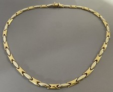 Magnifique collier or 18carats bijou 18K gold necklace collier en or 18carats