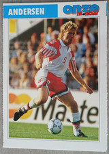 Fiche Onze Mondial card HENRIK ANDERSEN Denmark RSC Anderlecht Belgique football