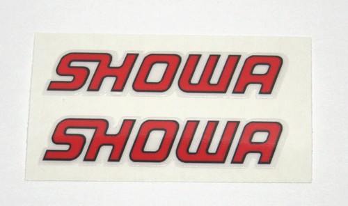 Showa fourche choc stickers - showa,