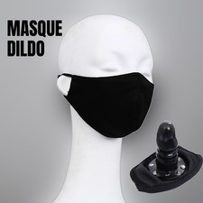 Bouche Gag Dildo Pénis Masque Visage Capuche Plug Sexuels Jouets Stimulateur SM