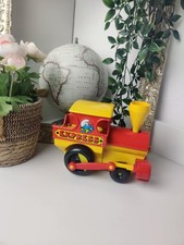 Train Jouet Schtroumpf Express - Vintage Années 80/90 - Figurine Schtroumpf