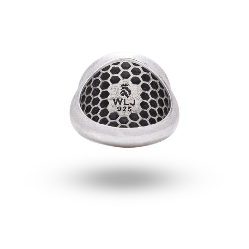 Bague biker homme tête - bague,