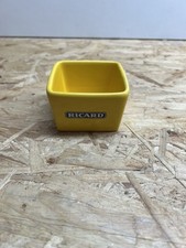 Pot Cacahouète En Céramique Ricard Jaune  Collection