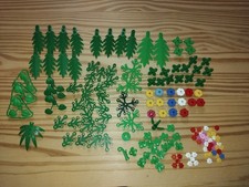 Lego lot A de plantes , palm tree , feuilles , vegetations herbes fleurs