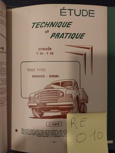 Revue technique citroen - revue, t