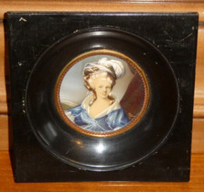 Ancien portrait miniature