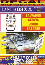 DECAL LANCIA 037 RALLY