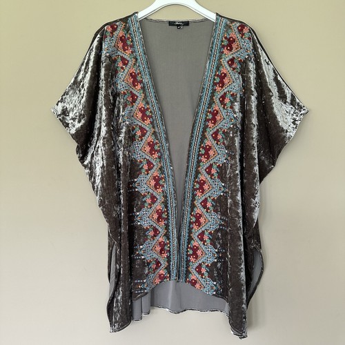 Andree embroidered crushed - embroidered,