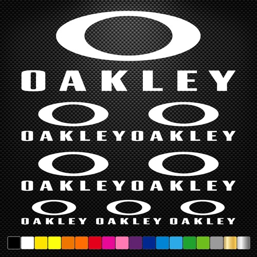 Convient oakley stickers - oakley, 8
