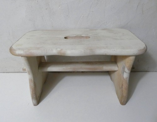 Ancien petit banc bois - ancien,