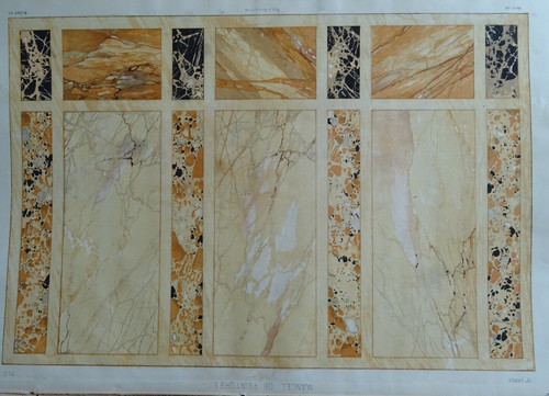 Litho decoration marbre - decoration,