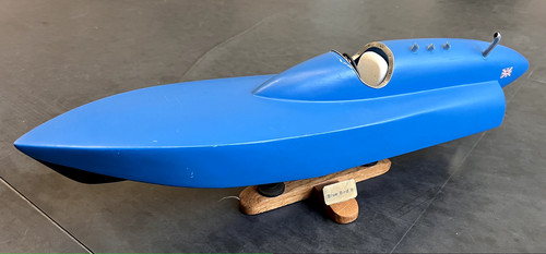 Speed boat blue bird - k3, model