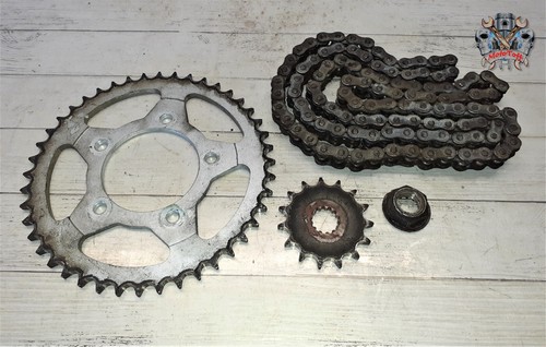 Kit chaine suzuki 650 de - chaine,