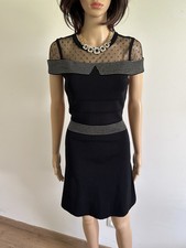 Robe noire et dorée neuve à