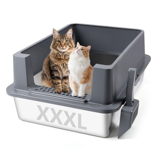 Bac litière pour chat - litière,