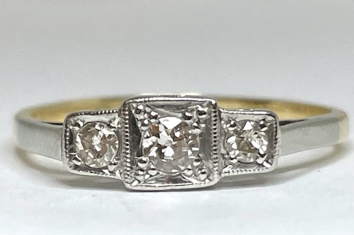 Bague vintage art déco - vintage,