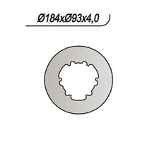 Disque De Frein Avant NG 250