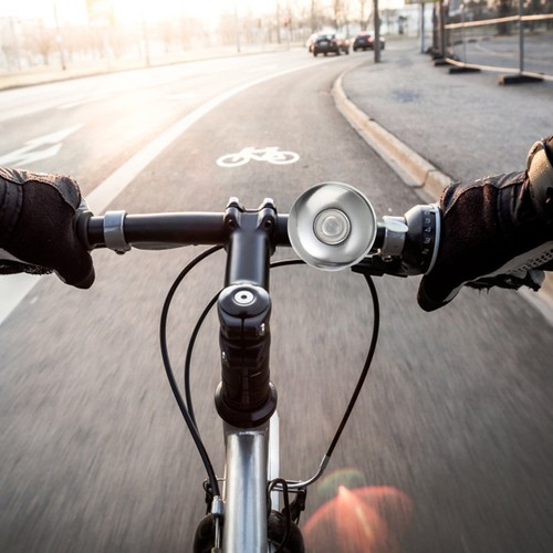 Bicycle horn cloche motard - bicycle,