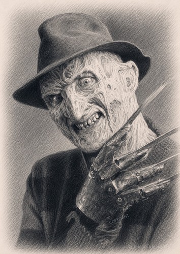 Freddy krueger portrait - freddy,