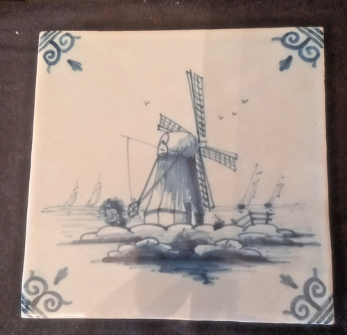 Ancien carrelage carreau - ancien, en