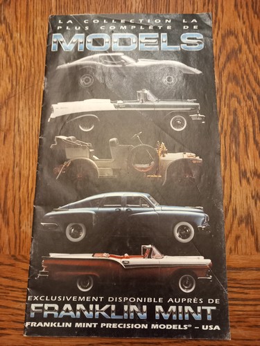 Catalogue franklin mint - -, le