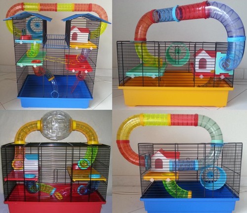 Cage hamster château - cage, hamster,