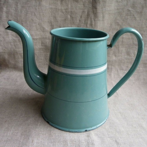 Cafetière émaillée ancienne - cafetiÈre,