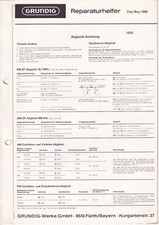 Service Manuel D'Instructions pour Grundig City Boy