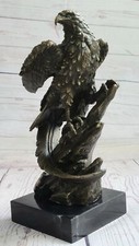 Statue Sculpture Aigle Oiseau