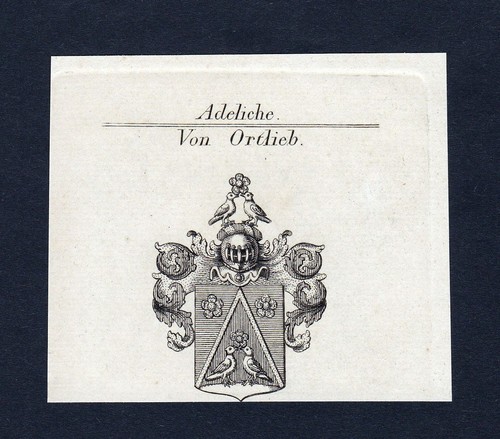 Environ 1820 ortlieb blason - 1820,