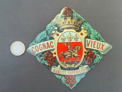Ancienne étiquette cognac - ancienne,