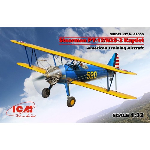 Icm 32050 stearman 17 - stearman, pt-17