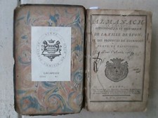 ALMANACH ASTRONOMIQUE DE LYON, FOREZ et BEAUJOLAIS pour l'année 1787.