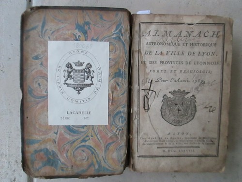 Almanach astronomique lyon - almanach, de
